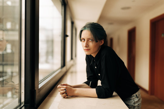 Portrait Of A Tomboy Female
