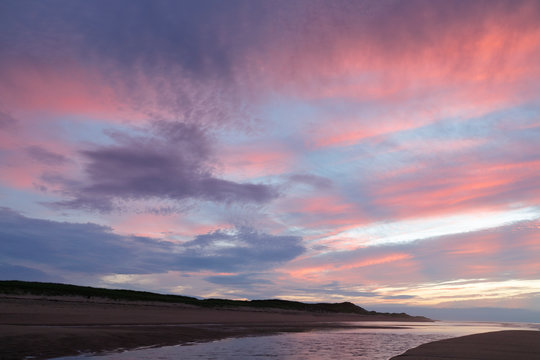 Sunset on the Cape Cod National Seashore