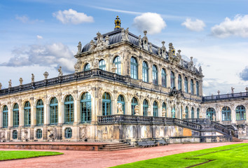 Fototapeta na wymiar Dresdner Zwinger in Dresden, Germany