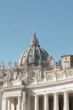 St. Peter Basilica In Rome .