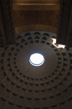 Ceiling Of Pantheon /Rome