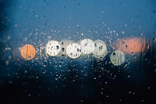 Rain on the window