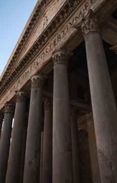 Ceiling Of Pantheon /Rome