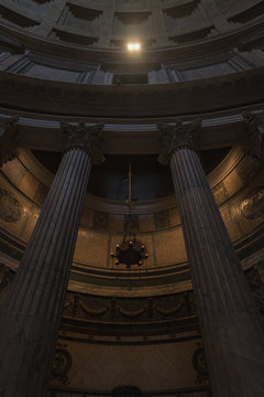 Ceiling Of Pantheon /Rome