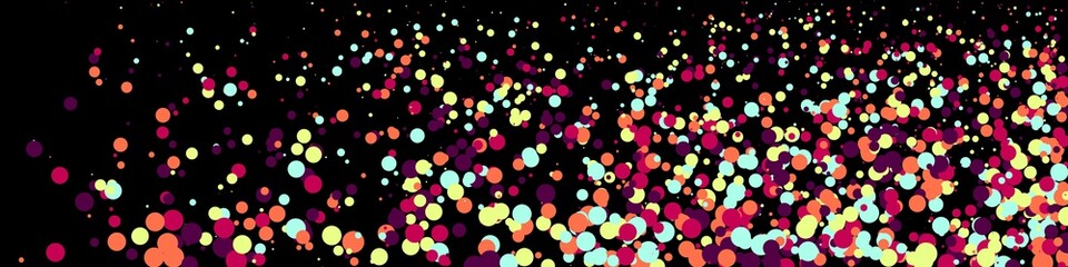 Colorful Universe Distribution Computational Generative Art background illustration