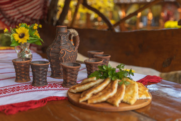 Multicolor Autumn warm flower