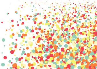 Colorful Universe Distribution Computational Generative Art background illustration