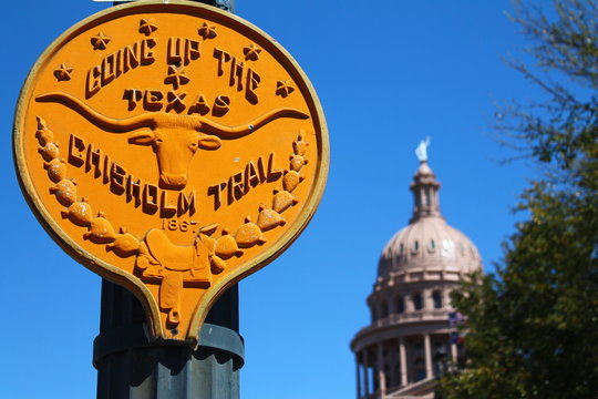 Going Up The Texas Chisholm Trail