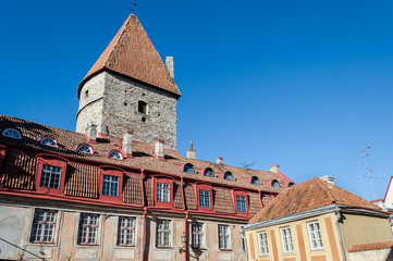 Street in Tallinn Old Town