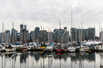 Fototapeta na wymiar Vancouver Harbor 2