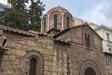 Fototapeta na wymiar Church of Panaghia Kapnikarea in Athens, Greece