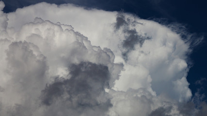 Obraz premium Cumulonimbus capillatus, orage au stade de maturité