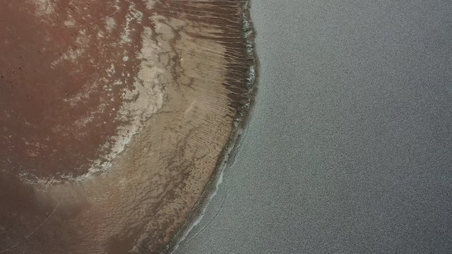 Aerial view, Pattern, Texture, Cono de Arita, Salar de Arizaro, Argentina, South America, America