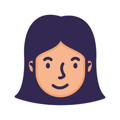 head woman face avatar character