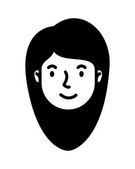 head woman face avatar character