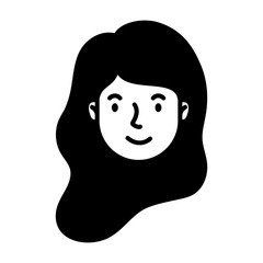 head woman face avatar character