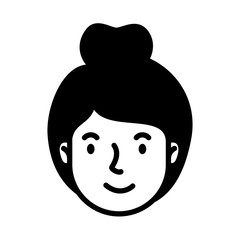 head woman face avatar character