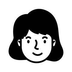 head woman face avatar character