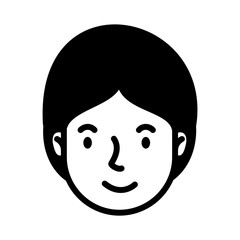 head man face avatar character