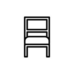 Chair icon trendy