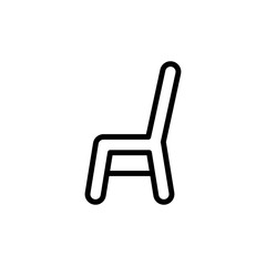 Chair icon trendy