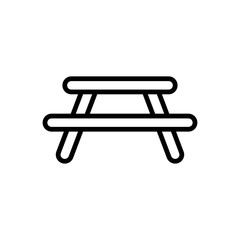 Table icon trendy