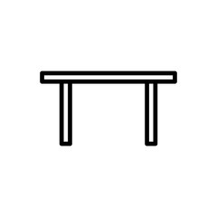 Table icon trendy