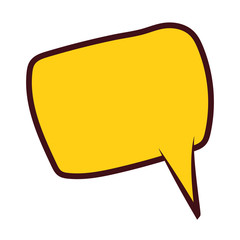 expresion speech bubble pop art style