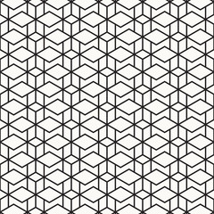 Pattern geometry of hexagon background. Pattern is on swatch panel.