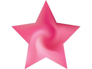 Obraz premium Set of pentagram colorful backgrounds.