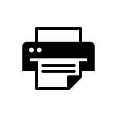 printer icon trendy
