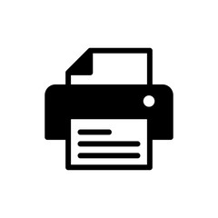 printer icon trendy