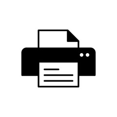 printer icon trendy