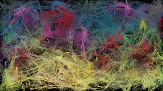 Early Universe after Big Bang, Hot Universe with quantum fluctuations, inflation, cosmos, deep space with stars, dark matter, relict radiation background