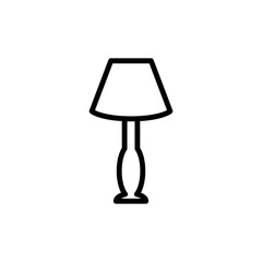 Fototapeta premium Table lamp icon