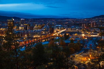 Fototapeta na wymiar Oslo Norwegen 