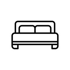 bed icon trendy