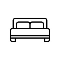 bed icon trendy