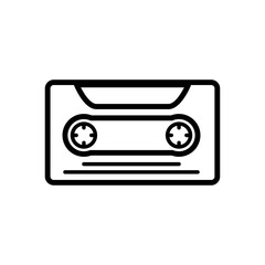 Cassette icon trendy