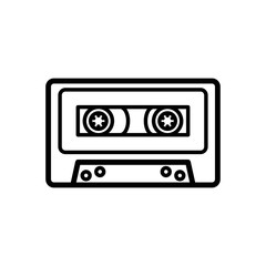 Cassette icon trendy