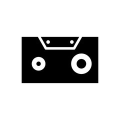 Cassette icon trendy