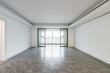 interior of a modern home empty room