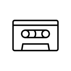 Cassette icon trendy