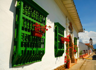 Obraz premium Santa Fe de Antioquia, Antioquia, Colombia