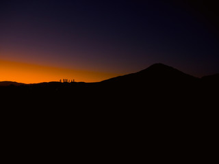Mountain Silhouette