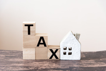 住宅　税金　減少イメージ