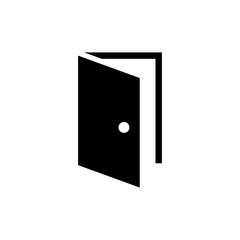 Door icon trendy