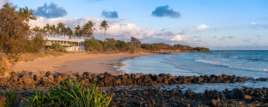 Early morning at Nielson Beach in the Bundaberg suburb of Bargara