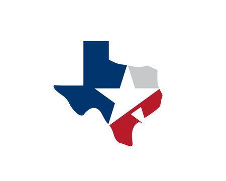Creative Texas Logo, Icon, vector illustration