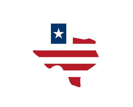 Creative Texas Logo, Icon, vector illustration